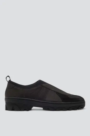 Black 1728NS Military Trainers
