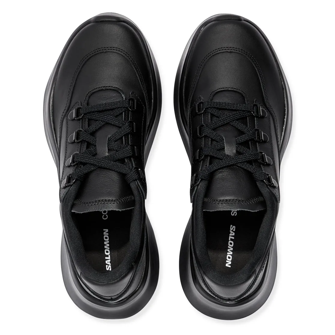 Comme des Garçons x Salomon SR811 Leather Platform (Black)