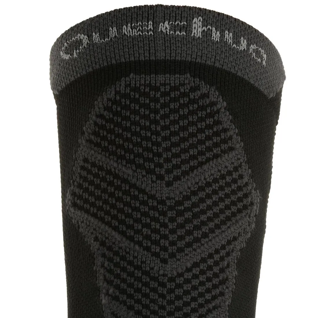High-Top Walking Socks - 2 Pairs - Grey