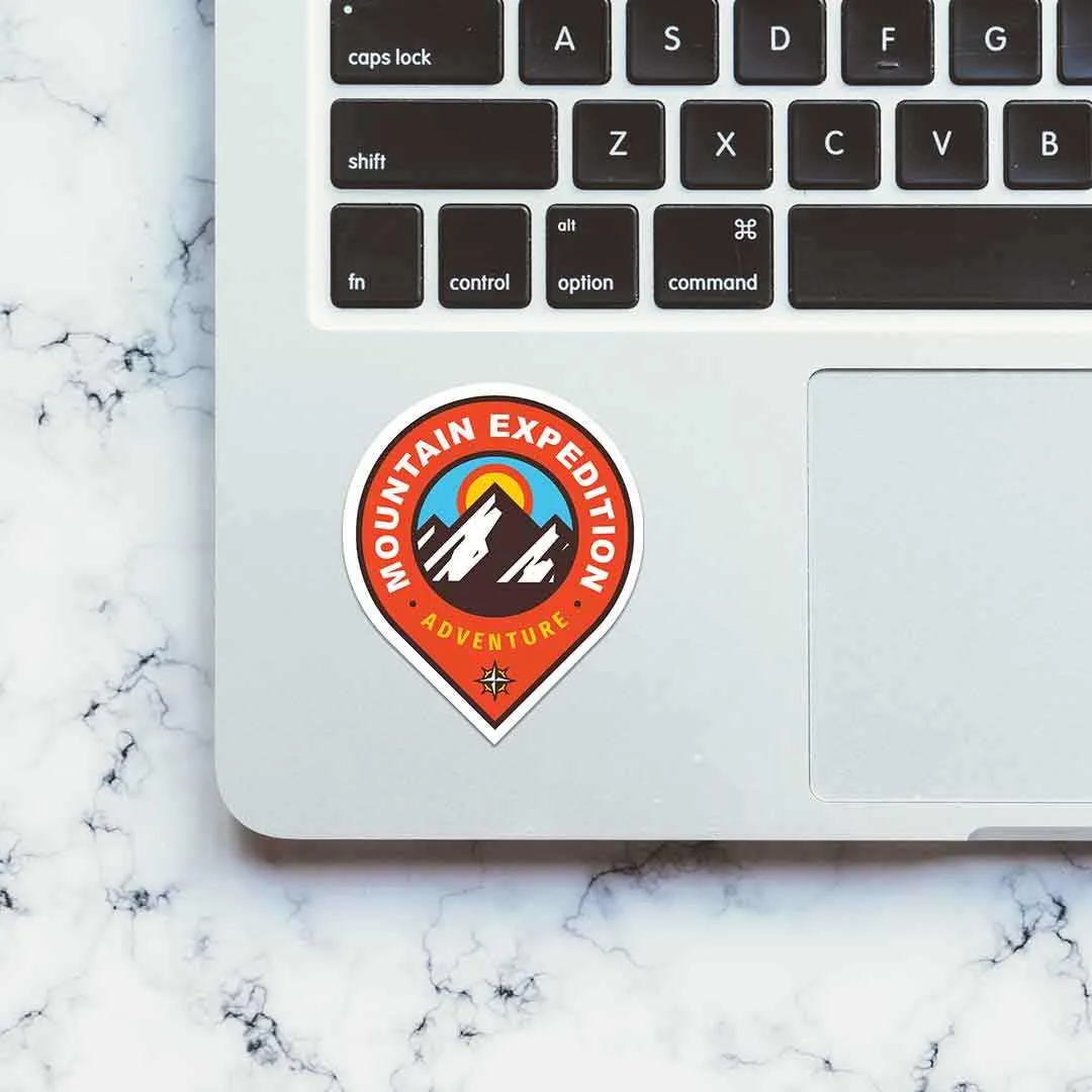 Mountain Expedition Sticker