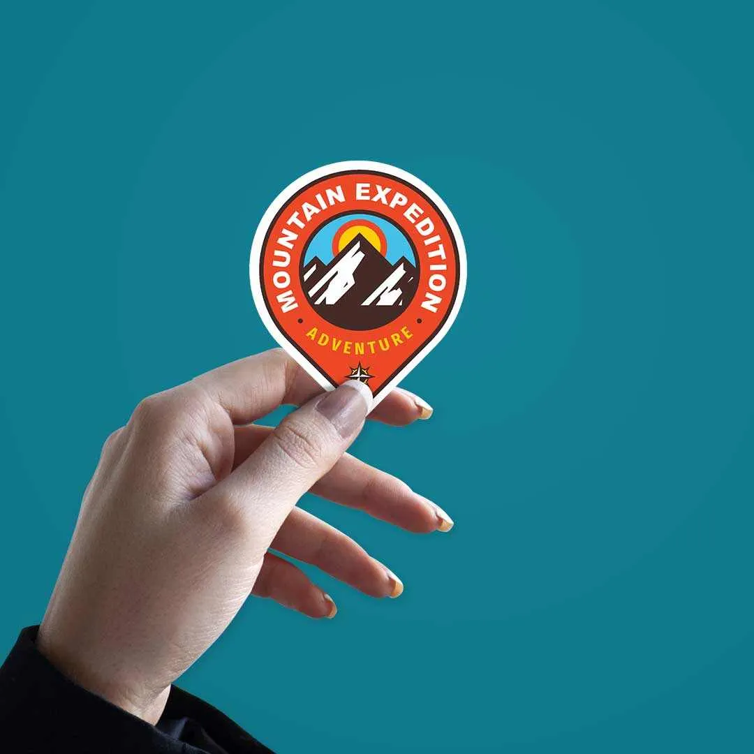 Mountain Expedition Sticker