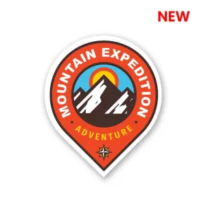 Mountain Expedition Sticker
