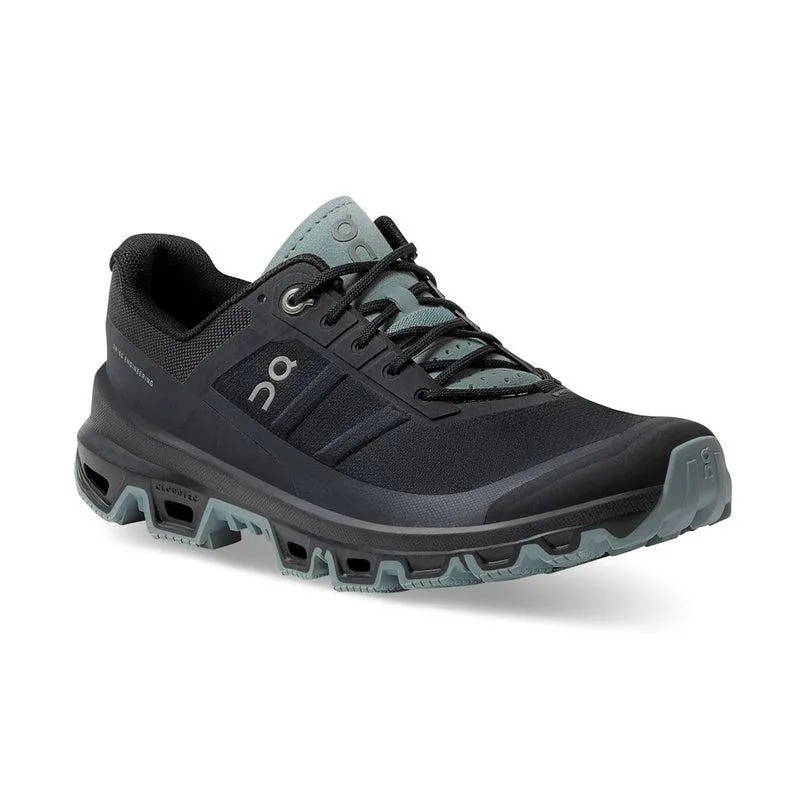 ON Women's CloudVenture 3 Trail Running Shoes-Black/Cobalt