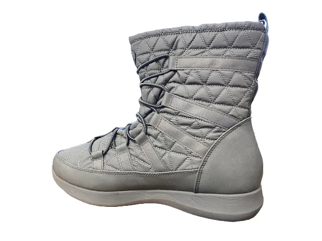 Skechers scarponcino alto da donna Boulder East Stone 49806 CCL