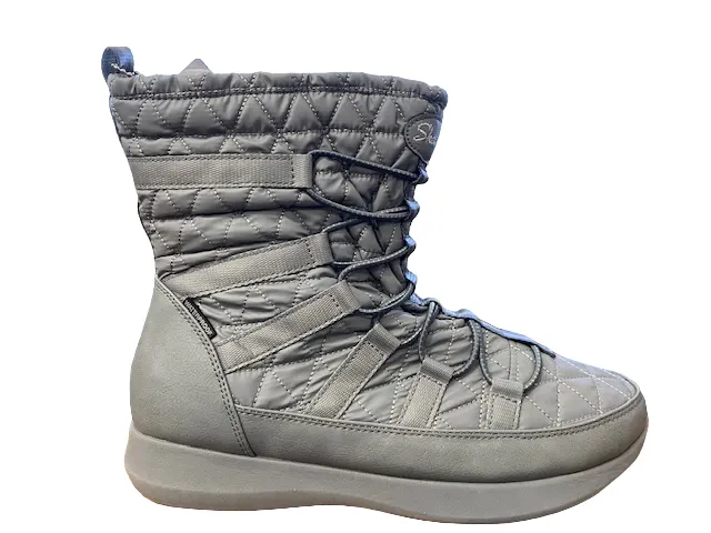Skechers scarponcino alto da donna Boulder East Stone 49806 CCL